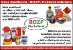 Bezpečnost práce - Požární ochrana - HACCP