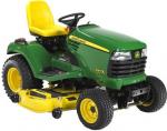 JohnDeere X748 Ultimate 4x4 vcetne zadni hydrauliky  + trikosove zaci ustroji+ sada novych kalenych zacich nozu.