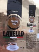 Lacná káva Lavello mletá 250 g - kamiónové množstvá