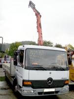 9.5t valník 6.2m Mercedes + Fassi ruka (platná STK + revize