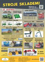 lis SIPMA PS 1221 FARMA PLUS  449.900 Kč + DPH