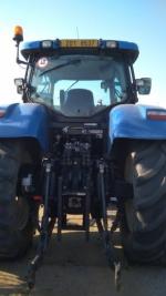 New Holland T7040, nové zadní brzdy, 50 km/h, po velkém servisu