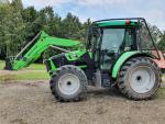 Traktor Deutz-Fahr 5090.4 G s lesnickou nástavbou