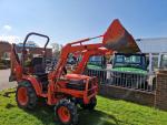 Malotraktor Kubota B18b20 luxusní původní stav