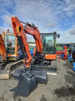 bagr Kubota U50-5 s náběhem 85 mt/h