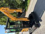 Bagr CRONA CR18 s motorem KUBOTA s kabinou